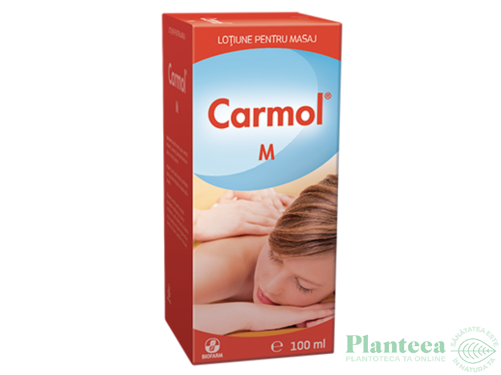 Lotiune masaj Carmol M 100ml - BIOFARM