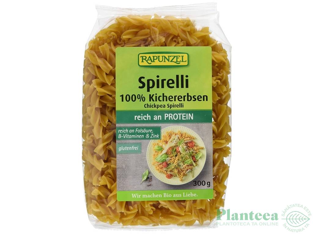 Paste spirelli naut fara gluten eco 300g - RAPUNZEL