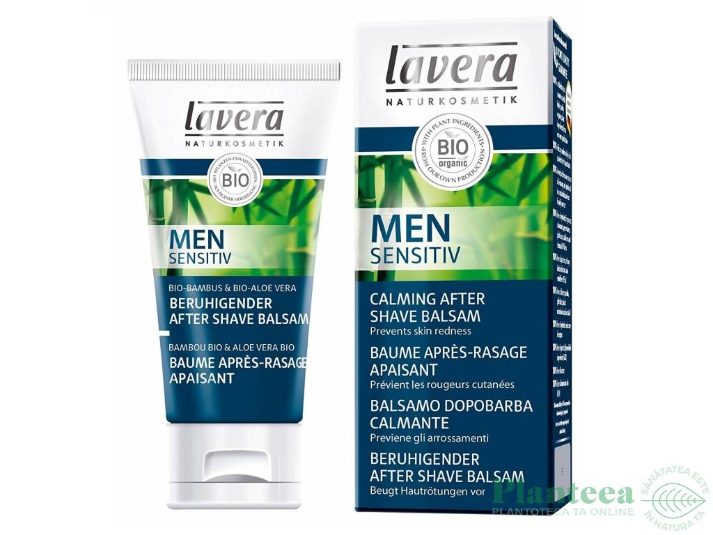 Balsam dupa ras Men Sensitiv 50ml - LAVERA