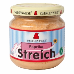 Pate vegetal fl soarelui ardei eco 180g - ZWERGENWIESE