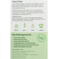 Ceai tulsi chai eco 20dz - LEBENSBAUM