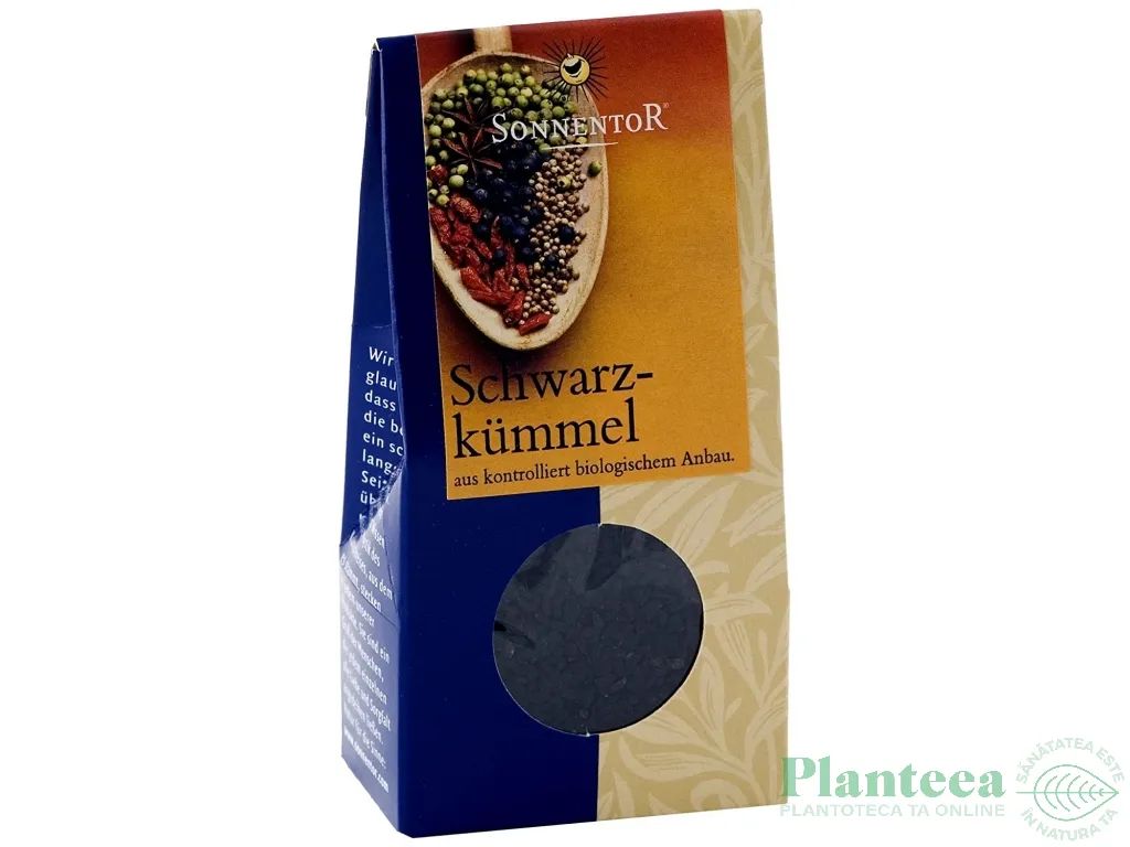 Condiment chimen negru [negrilica] seminte eco 50g - SONNENTOR