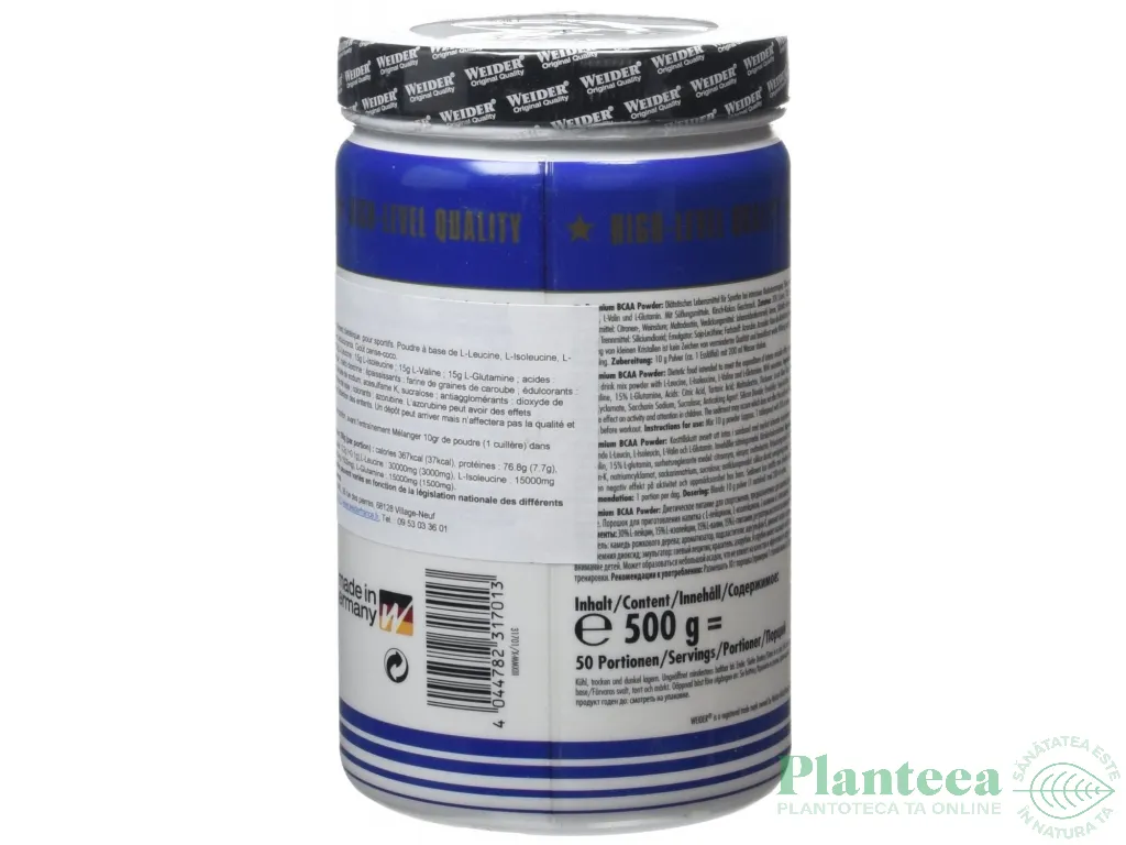 Pulbere BCAA Premium cirese 500g - WEIDER