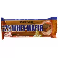 Baton proteic 32% WheyWafer capsuni 35g - WEIDER