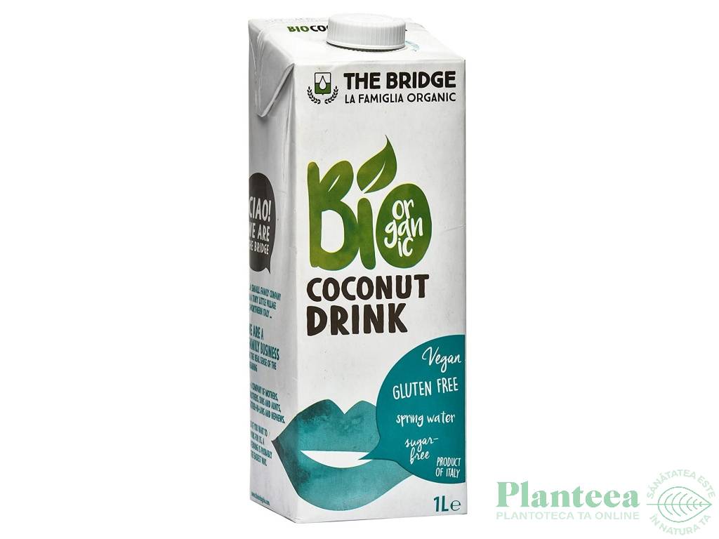Lapte cocos simplu eco 1L - THE BRIDGE
