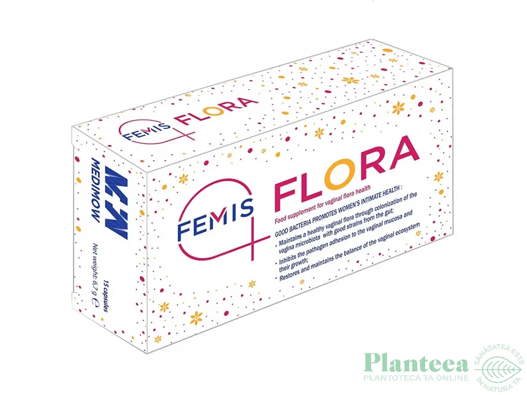 Complex probiotic Flora Femis 15cps - MEDIMOW