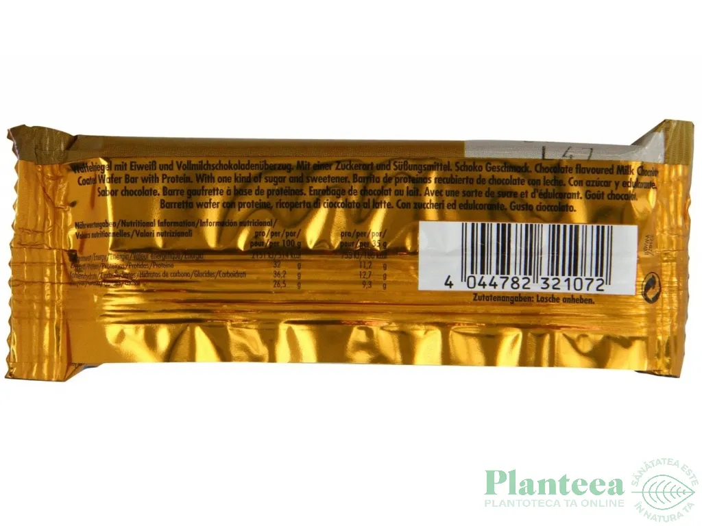 Baton proteic 32% WheyWafer ciocolata 35g - WEIDER