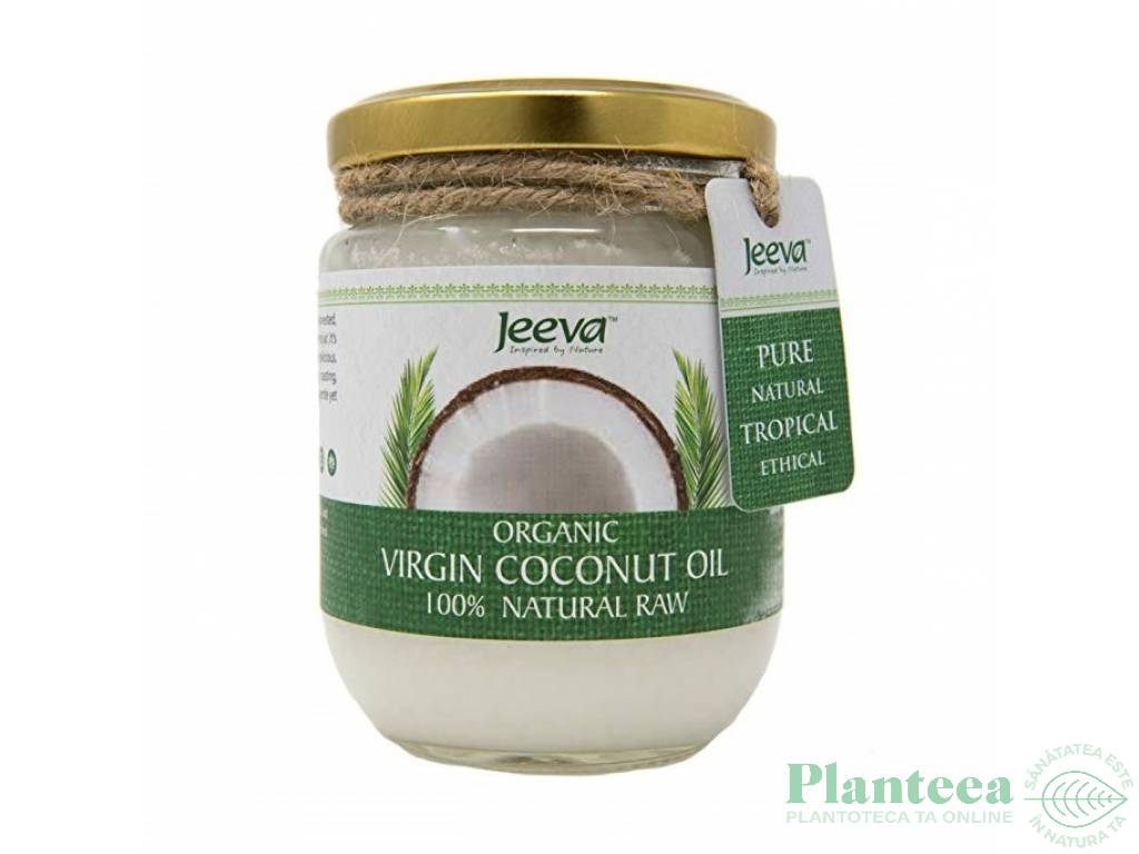 Ulei cocos extravirgin organic 200ml - JEEVA