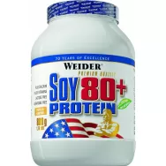 Pulbere proteica soia izolat 80+ vanilie 800g - WEIDER