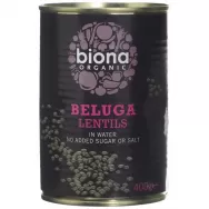 Conserva linte neagra beluga 400g - BIONA