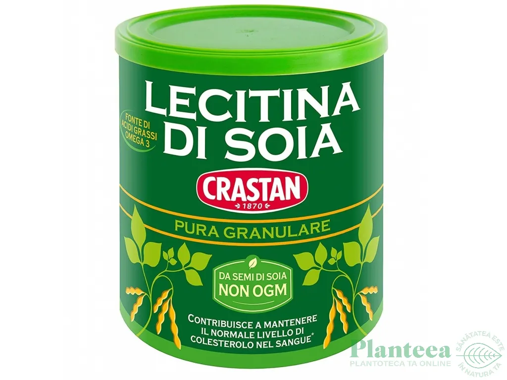 Lecitina soia granule 250g - CRASTAN