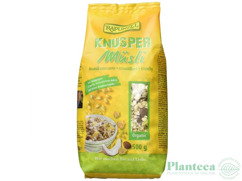 Musli crocant eco 500g - RAPUNZEL