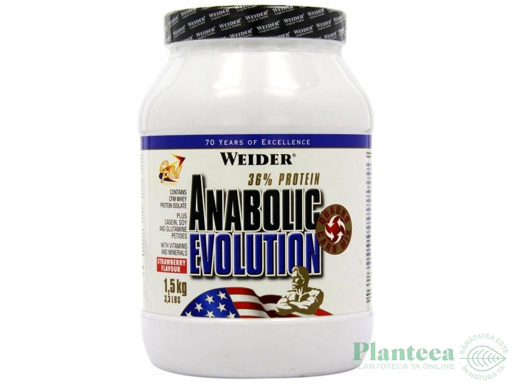 Anabolic evolution capsuni 1,5kg - WEIDER