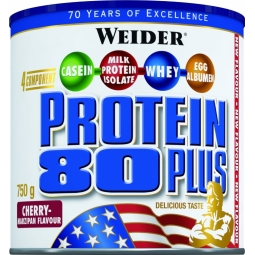 Pulbere proteica mix 4sort 80+ cirese martipan 750g - WEIDER