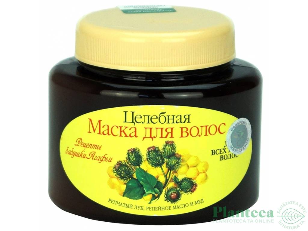 Masca par toate tipurile regenerare ceapa miere 250ml - RETETELE BUNICII AGAFIA