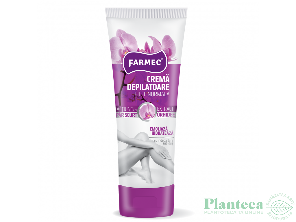 Crema depilatoare piele normala orhidee 150ml - FARMEC