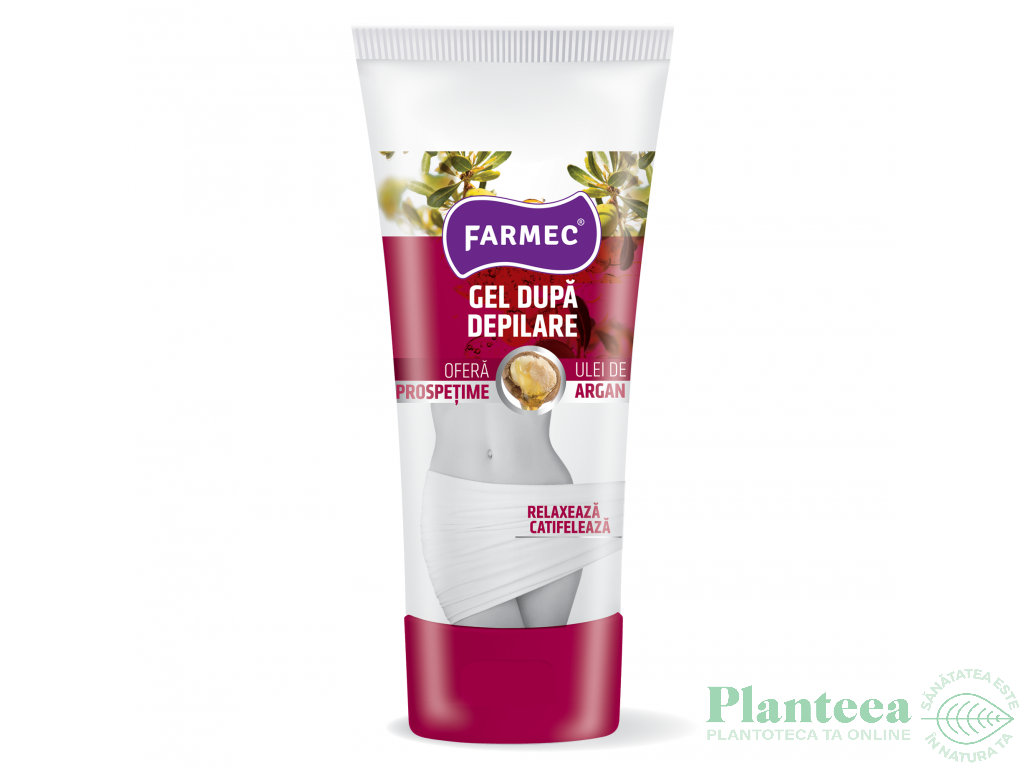 Gel dupa depilare ulei argan 100ml - FARMEC