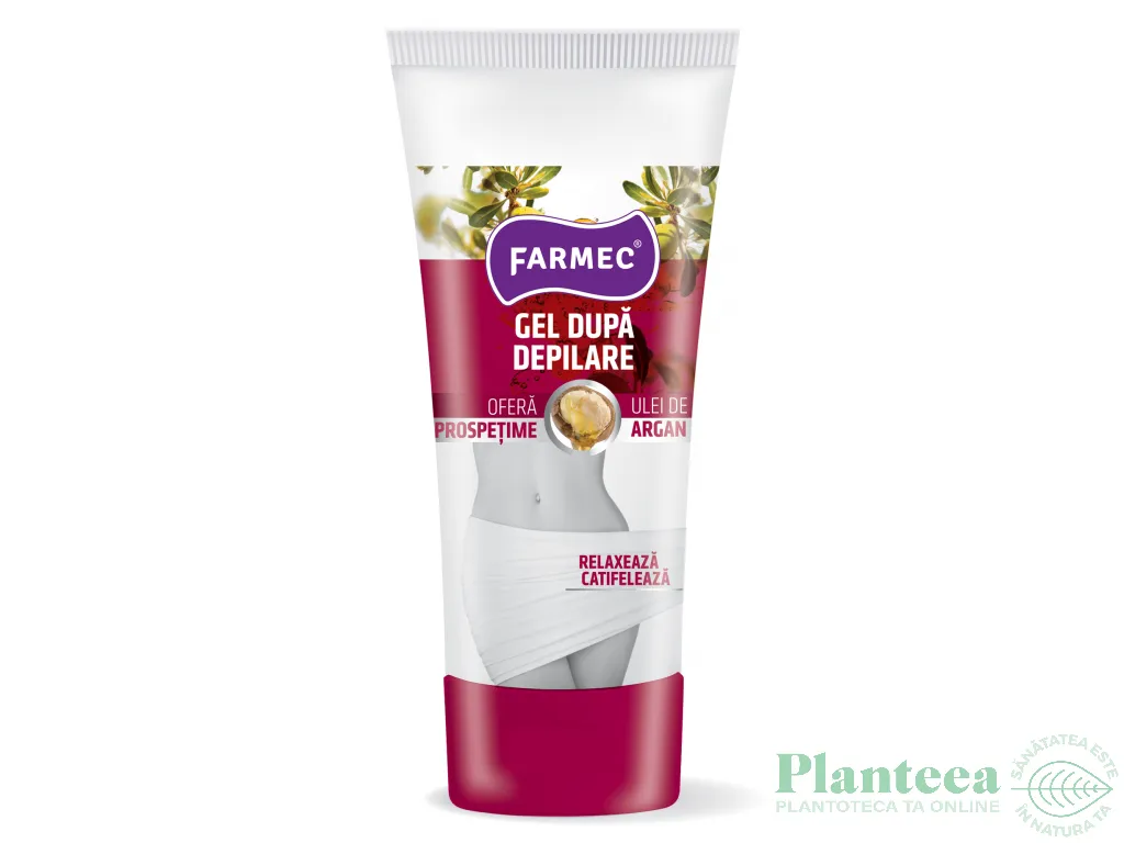 Gel dupa depilare ulei argan 100ml - FARMEC