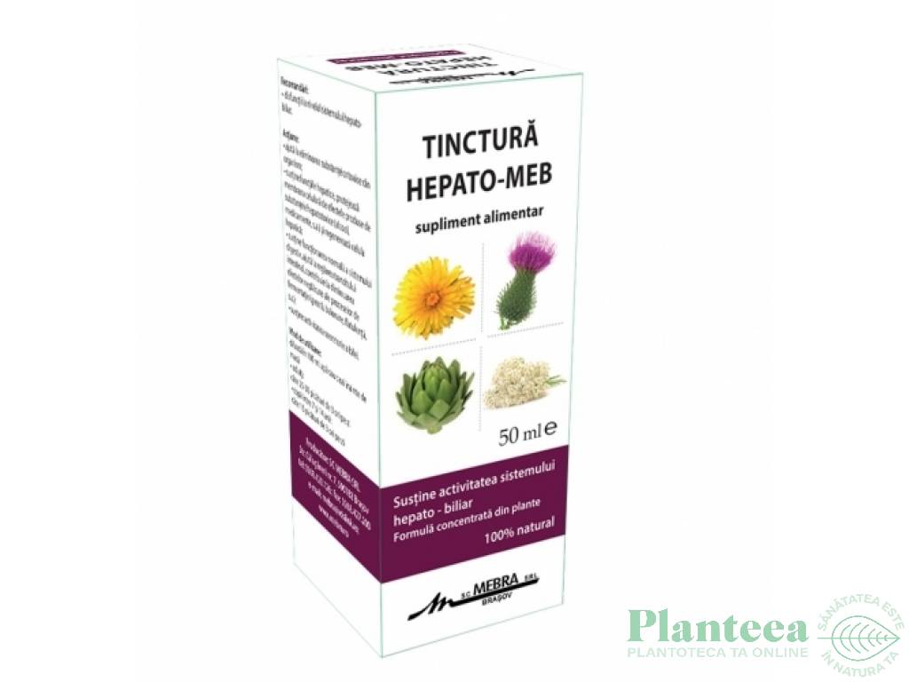 Tinctura hepato meb 50ml - MEBRA