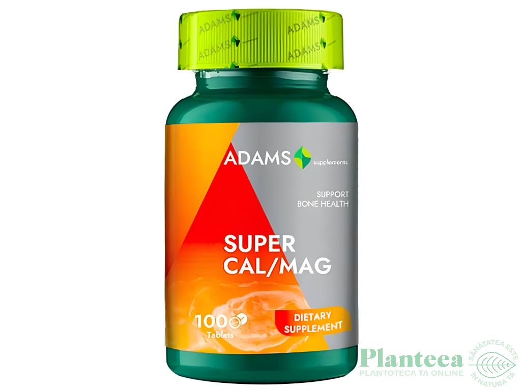 Super Cal/Mag 100cp - ADAMS SUPPLEMENTS