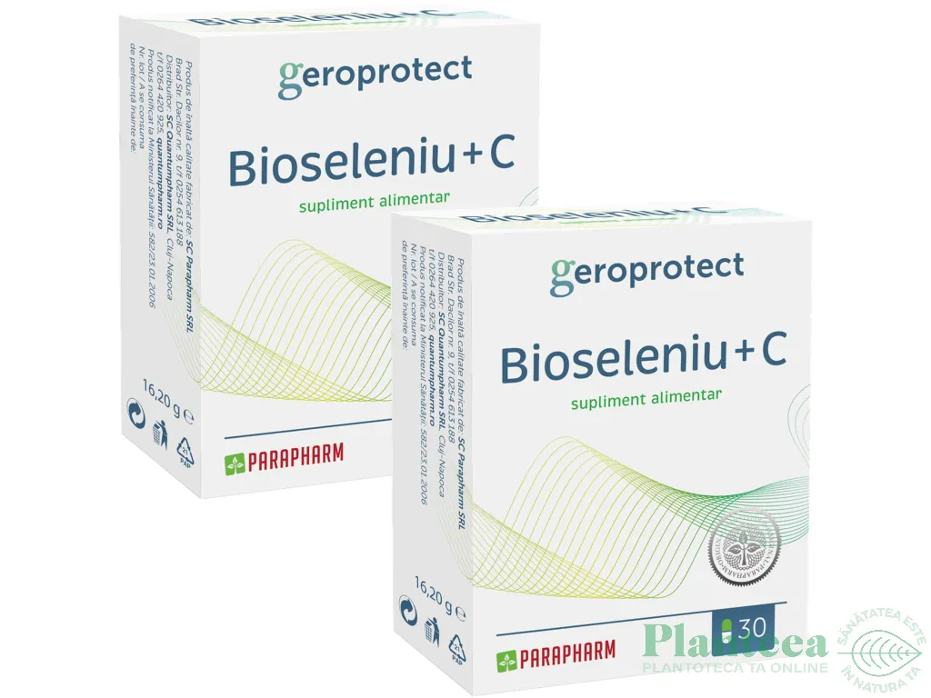 Pachet BioSeleniu C 2x30cps - PARAPHARM
