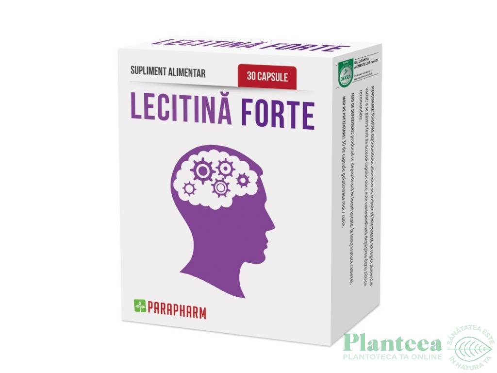 Pachet Lecitina forte 3x30cps - PARAPHARM