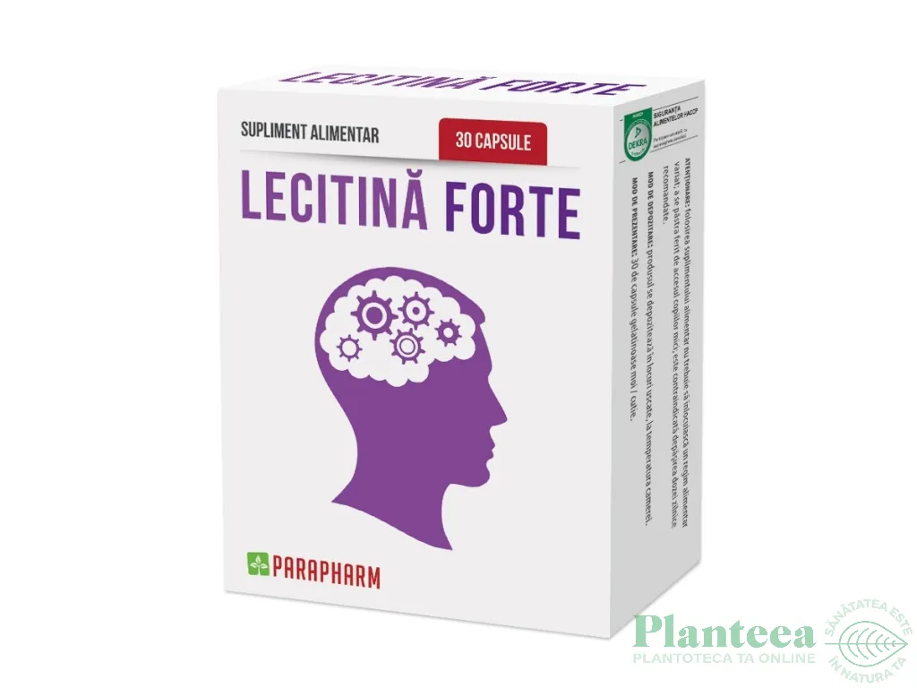 Lecitina forte 30cps - PARAPHARM