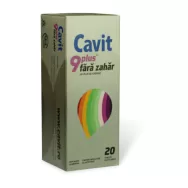 Cavit 9 plus fara zahar 20cp - BIOFARM