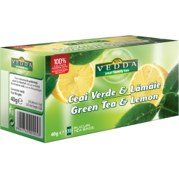 Ceai verde lamaie 20dz - VEDDA