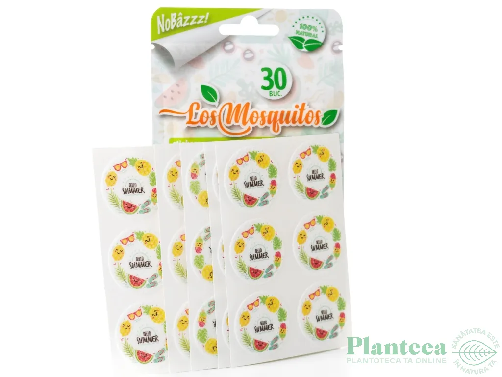 Plasturi antitantari citronella model summer 30b - SQUITOS