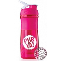 Bidon shaker roz 828ml - PUR YA