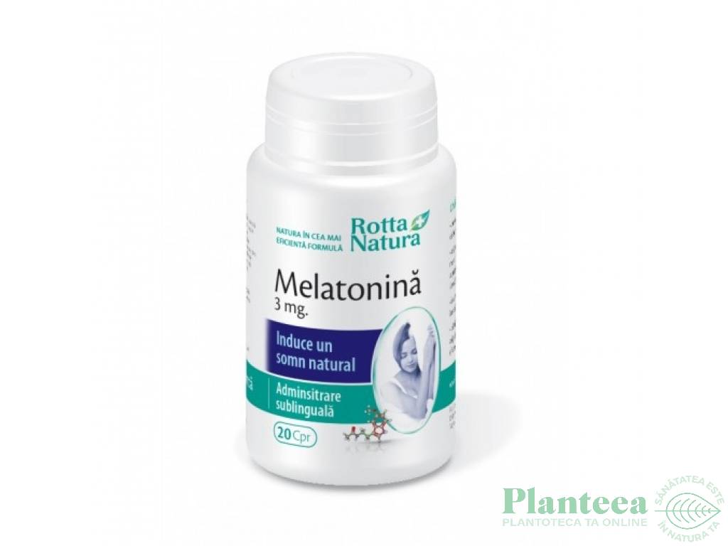 Melatonina 3mg 20cp - ROTTA NATURA