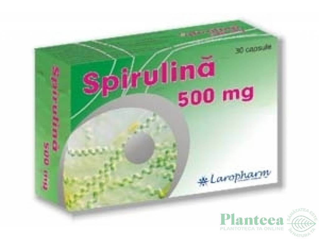 Spirulina 500mg 30cp - LAROPHARM