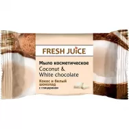 Sapun cosmetic cocos ciocolata alba glicerina 75g - FRESH JUICE