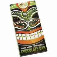 Ciocolata neagra 60% canepa raw 70g - LIFEFOOD