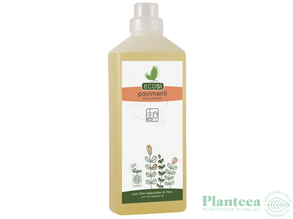 Detergent lichid pardoseli ulei pin 1L - ECOSI