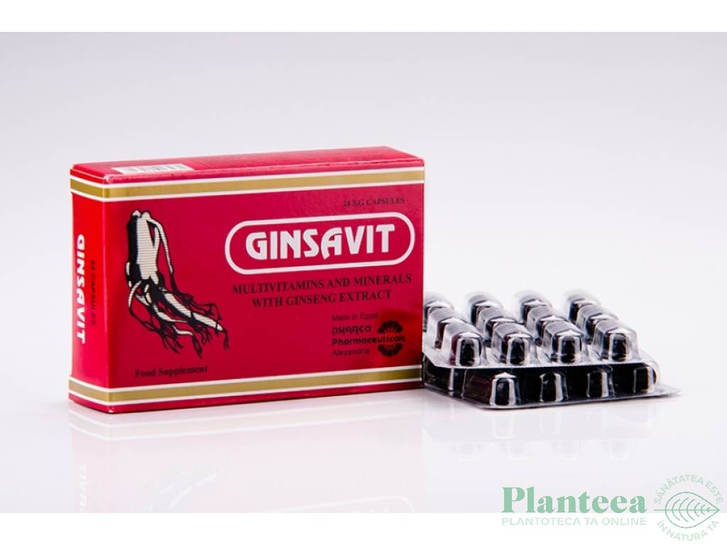 Ginsavit 24cps - PHARCO