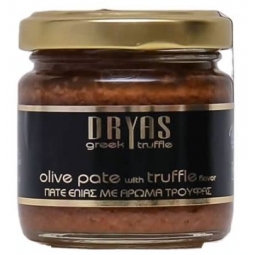 Pate vegetal masline trufe negre 80g - DRYAS GREEK TRUFFLE