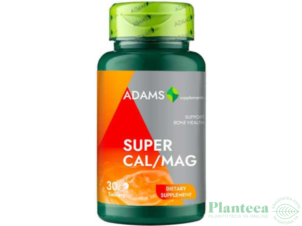 Super Cal/Mag 1x30cp - ADAMS SUPPLEMENTS