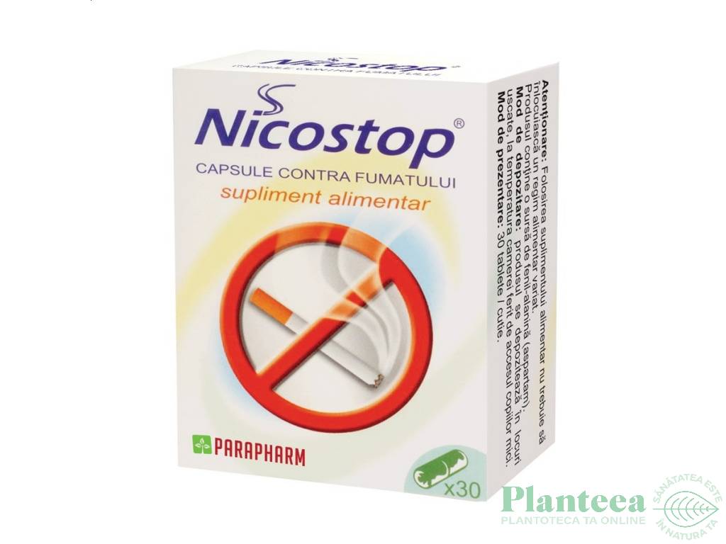 Nicostop 30cps - PARAPHARM