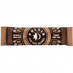 Baton ciocolata neagra arahide 35g - PULSIN