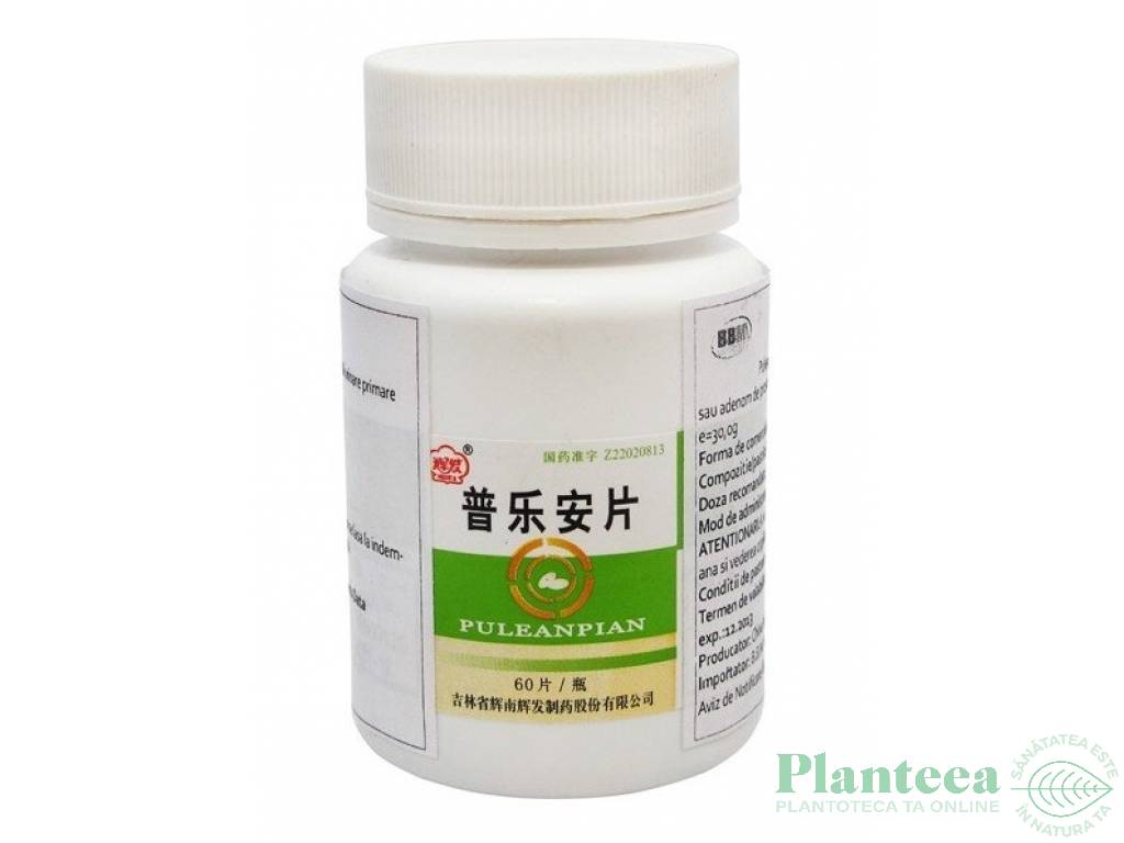 Puleanpian 60cp - HUIFA PHARMACEUTICAL