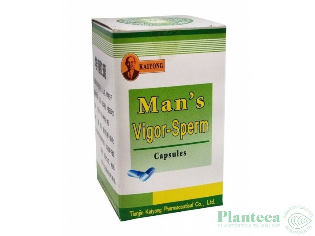 Man`s vigor sperm 42cps - KAIYONG PHARMACEUTICAL