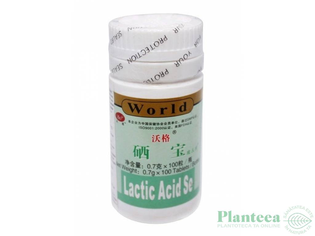 Seleniu acid lactic 100cps - GROWFUL PHARMACEUTICAL