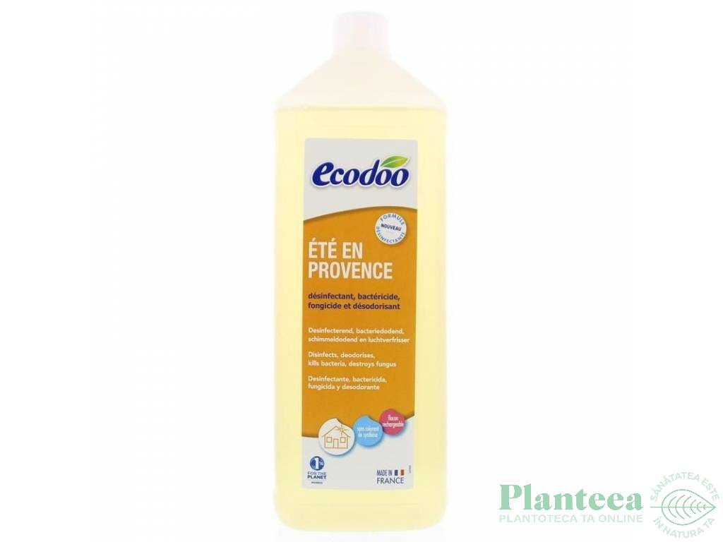 Igienizant dezodorizant suprafete efect bactericid fungicid levuricid 1L - ECODOO