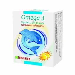 Omega3 ulei peste 1500mg 90cps - PARAPHARM