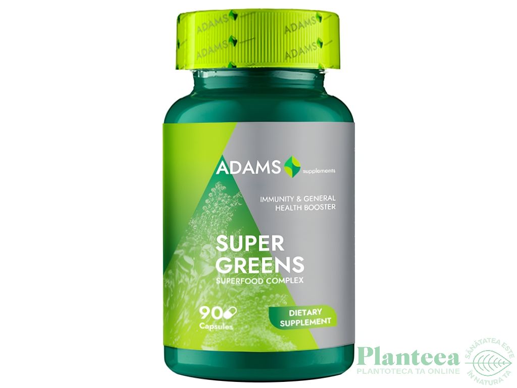 SuperGreens 90cps - ADAMS SUPPLEMENTS