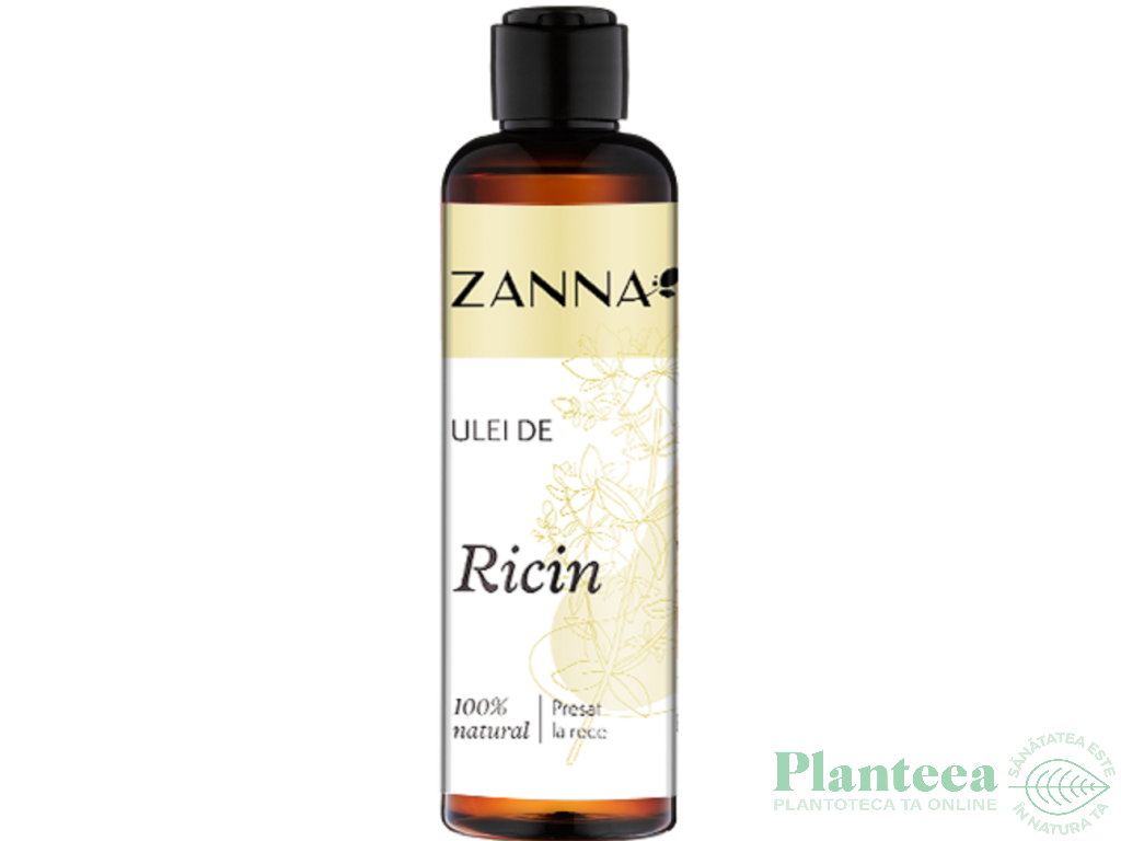 Ulei ricin 200ml - ZANNA