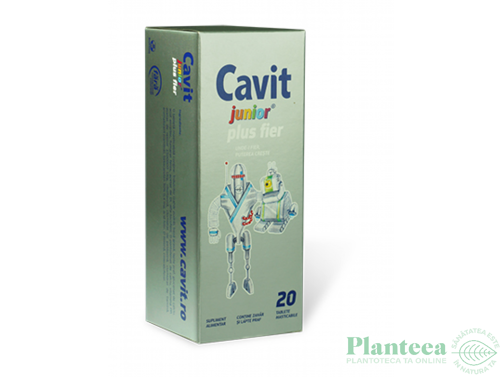 Cavit junior plus Fe 20cp - BIOFARM