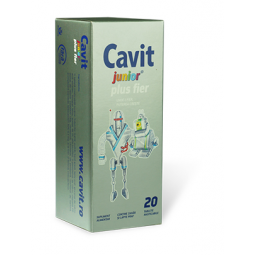 Cavit junior plus Fe 20cp - BIOFARM